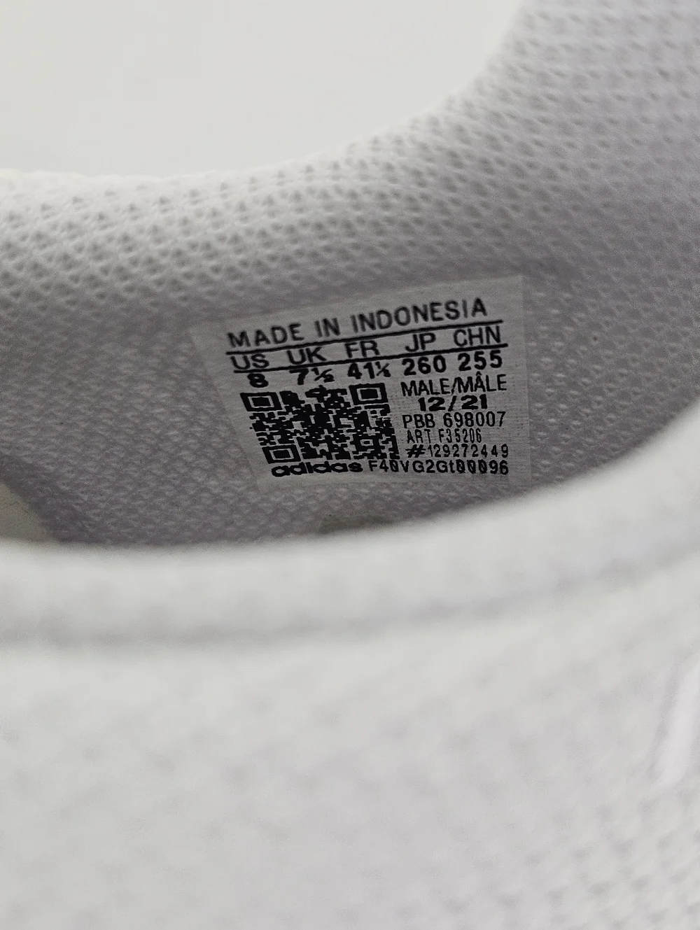 Adidas Orginals Swift Run Cloud White Gum Running Sneakers Men's 8 NEW Classic